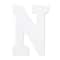 6 Pack: 9" White MDF Whimsy Letter by Make Market®
